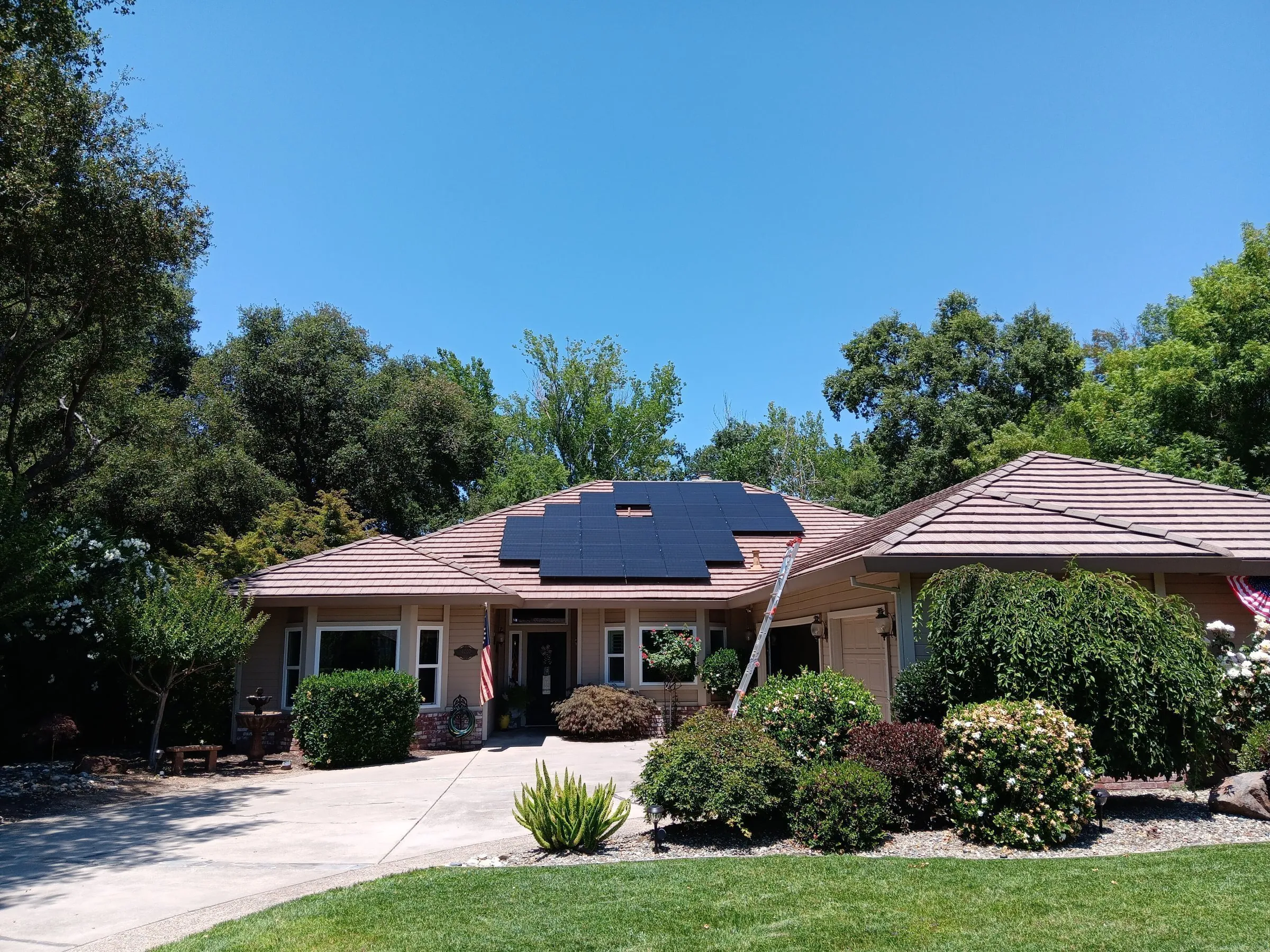 Solar Installation with Panel Upgrade, Rocklin